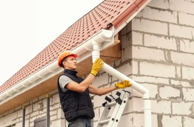 Pose et remplacement de gouttières à Cabanasse